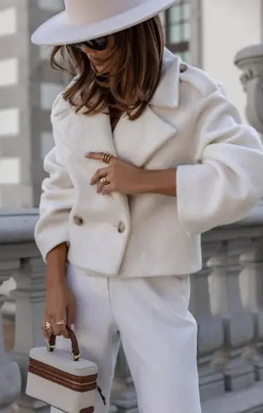 Winter Elegance Wool Coat